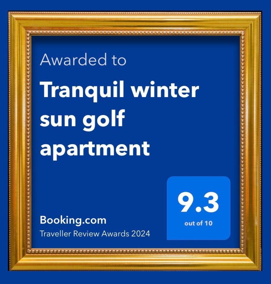 Tranquil Self Catering Golf Course Apartment Alicante Ngoại thất bức ảnh